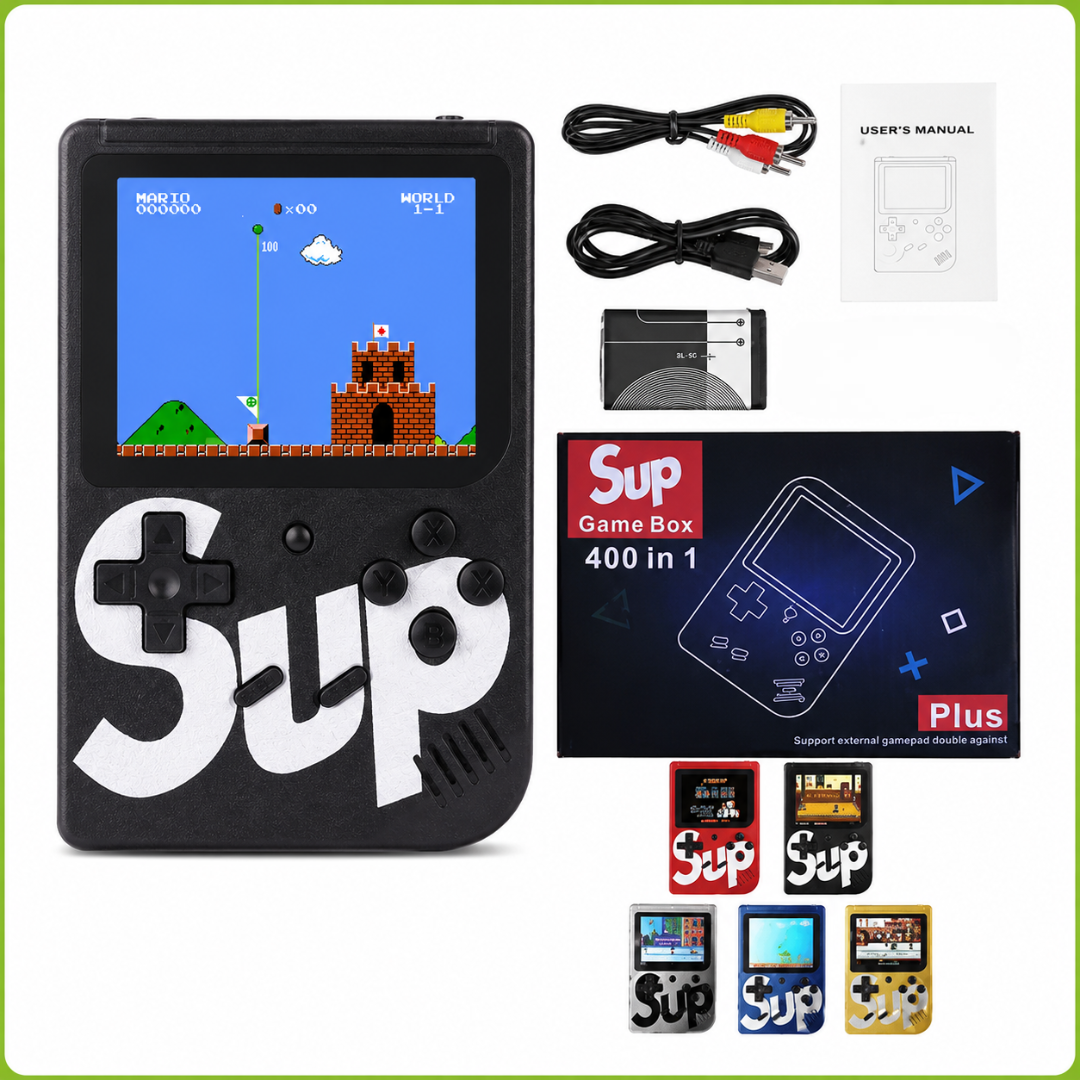 SUP Player 400-in-1 Handheld Retro Game Console