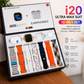 i20 Ultra Max Suit Smartwatch 10-in-1 | 7 Straps & Wireless Earbuds