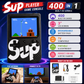 SUP Player 400-in-1 Handheld Retro Game Console